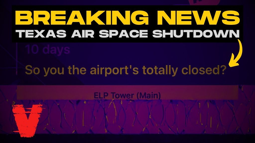Thumbnail for El Paso Airspace Restricted for 10 Days Under FAA ‘Special Security’ Order; Speculation Spans Border Operations to UAP