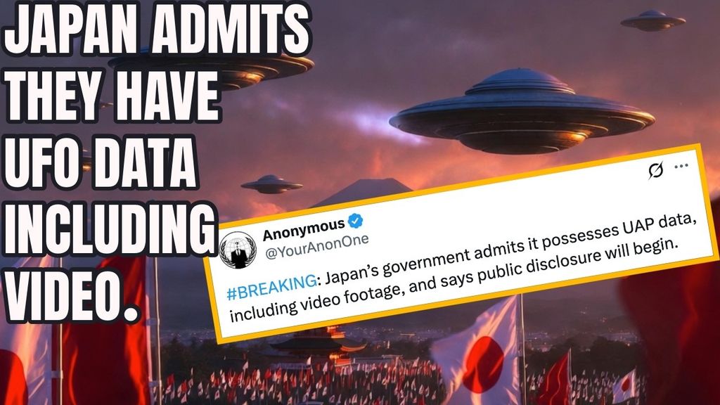 Japan Confirms Possession of UAP Data and Video as Harloff Weighs Global Disclosure ‘Domino Effect’