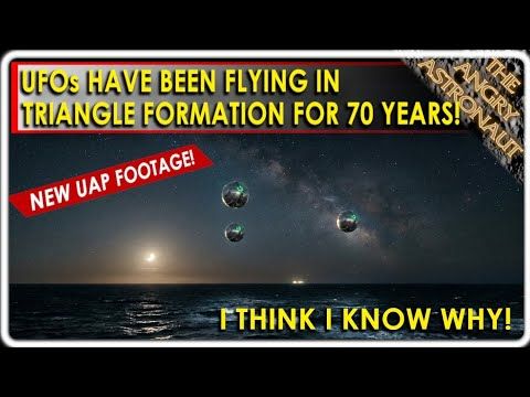 Triangular Orb UAP Formations Linked to Decades of Sightings and Probe Theory